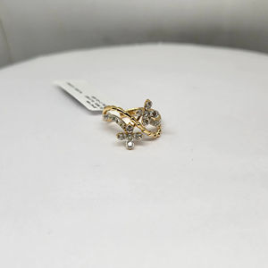 Bague pour femme en diamant naturel 14 carats de qualité supérieure avec 0,49 carat, plaqué rhodium, certifiée IGI, élégante, pour un usage quotidien - Product Image 1