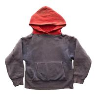 Sweat-shirt à capuche gris 100% coton French Terry respirant 370g avec poche brodée et logo frontal, vêtement décontracté d'hiver pour homme