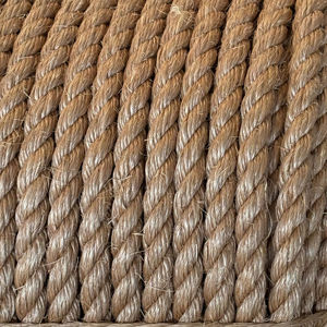 Corde de Manila écologique, naturelle, douce, haute résistance, torsadée, durable, de qualité supérieure pour artisanat, décoration, aménagement paysager et emballage - Product Image 3