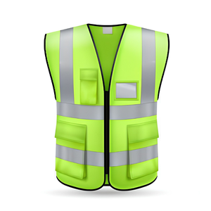 Chaleco de Seguridad Reflectante de Poliéster de Alta Visibilidad para Personal de Eventos y Voluntarios, Ligero, Transpirable, Unisex, con Impresión por Transferencia de Calor - Product Image 1
