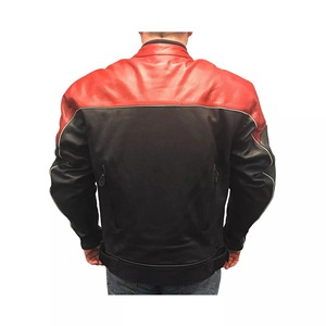 Blouson de moto en cuir respirant unisexe grande taille pour l'hiver, personnalisable avec service OEM - Product Image 2