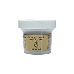 [SKINFOOD BLACK SUGAR MASK WASH OFF Masques faciaux] Produit de beauté coréen Soins de la peau coréens Cosmétiques coréens Masque visage sans cruauté animale - Product Image 1