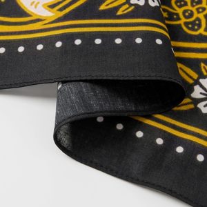 Bandana promotionnelle en coton uni personnalisée, imprimée numériquement, pour femmes, style occidental, masque de sport anti-UV, pour la décoration des cheveux, vente en gros - Product Image 5