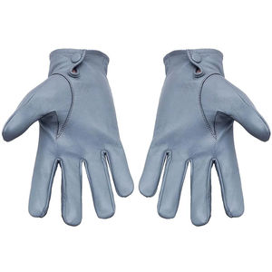 Gants longs en cuir de mouton pour l'hiver, gants de mode pour l'extérieur, sur mesure, de haute qualité, avec logo personnalisé en couleur pour hommes - Product Image 5