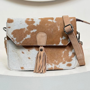 Factory Custom Luxury Designer Suede Leather Top Grain Cowhide Tassel Handbag <b>for</b> <b>Women</b> Ladies Shoulder <b>Messenger</b> Cross-body <b>Bag</b> - Product Image 5