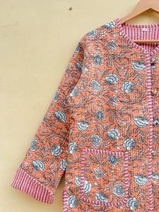 Edredón Acolchado Hecho a Mano en India, 100% Algodón Ecológico, Antiarrugas, Transpirable, de Secado Rápido, con Estampado Digital, Bolsillo Frontal, para Invierno - Product Image 3