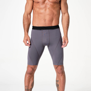 Shorts de sport pour homme, compression, entraînement athlétique, tissu extensible haute performance, respirant, pour la salle de sport - Product Image 1
