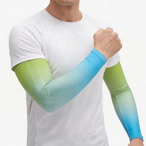 Manches de cyclisme personnalisées avec impression par sublimation, logo personnalisé, pour la course sportive et la pratique de cyclisme en extérieur - Product Image 3