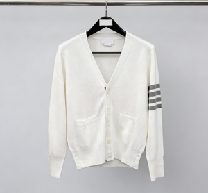 JAC22 J5298 Top de Punto Corto para Mujer, Cuello en V, Delgado, Holgado, de Manga Larga, para Invierno - Product Image 2