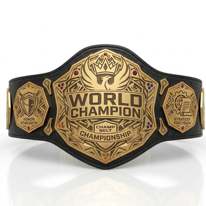 Personalized Custom Championship Belts Sports Award Belts High Quality Oem Odm Factory Direct Wholesale Supplier - Product Image 1