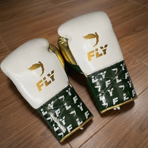 Guantes de Boxeo Fly SuperLace Pro X 2 de Cuero Vacuno Genuino para MMA y Sanda - Product Image 3