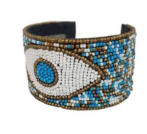 Bracelet multicolores fait main pour filles, design tricoté serré, bracelets en résine, bijoux en résine, accessoires en résine - Product Image 2