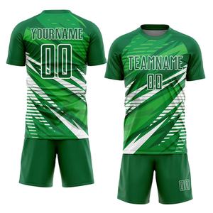 Uniformes de fútbol juvenil personalizados de alta calidad Camiseta de fútbol de manga larga con impresión de sublimación de gama alta Camiseta de fútbol de Francia - Product Image 1