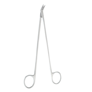 Ciseaux vasculaires DeBakey 7″ 25 °   Instrument de dissection cardiovasculaire en acier inoxydable angulaire pour tissus fins - Product Image 2
