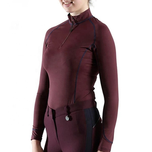 Camiseta Deportiva Ligera, Transpirable y de Secado Rápido, Personalizada OEM, para Mujer, para Montar a Caballo - Product Image 4