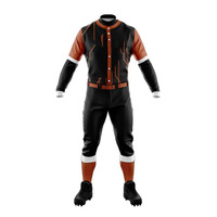 Pakaian Olahraga Terbaru Bahan 100% Poliester Seragam Baseball Harga Terbaik Seragam Olahraga Pria Baseball
