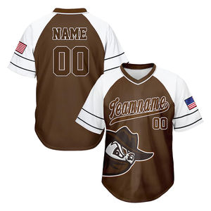 Nuevo Conjunto de Uniforme de Béisbol Sublimado Unisex, Ropa Deportiva Estampada, Uniforme de Equipo para Béisbol y Sóftbol - Product Image 1