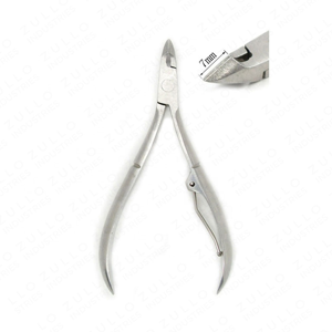 Ciseaux à cuticules en acier inoxydable de haute précision, pointe incurvée, coupe-ongles professionnel, outil de soin de beauté pour manucure - Product Image 2