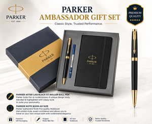 Custom Rigid Paper Business Presentation Box with Pen Wallet <b>Card</b> Holder & Keychain-<b>Embossing</b> Printing Graduation Corporate Gift - Product Image 4