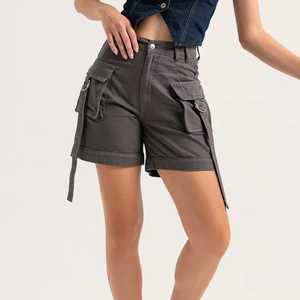 High Quality Fashion Ladies Casual <b>Denim</b> Shorts Latest Design Quick Dry Women Cotton <b>Material</b> Short For Sale - Product Image 1
