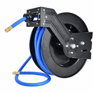 สายลมอัดแบบม้วนเก็บอัตโนมัติ AutoRewind ขนาด 1/2 นิ้ว x 50 ฟุต, แรงดัน 300 PSI พร้อมระบบสปริงม้วนเก็บอัตโนมัติ GAPGAR014 - Product Image 1
