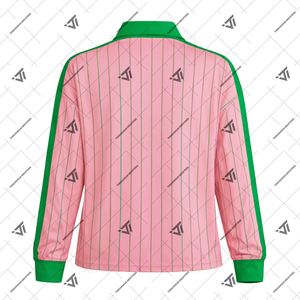 Vente en gros Alpha grec |   Kapa |   Alpha |   AKA |   Chemise de style rugby rayée à manches longues vintage pour sororité, accessoires grecs - Product Image 2