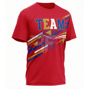 Camiseta de Alta Calidad al por Mayor, Cuello Redondo, Manga Corta, Talla Grande para Hombre, 100% Algodón, Transpirable, de Secado Rápido - Product Image 2