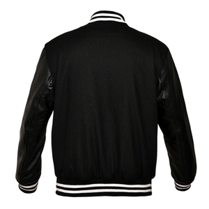 Custom Logo Wool Chenille Embroidery Baseball Letterman Collage Jackets for <b>Men</b> Vintage Blank Leather Sleeve Varsity Winter - Product Image 6