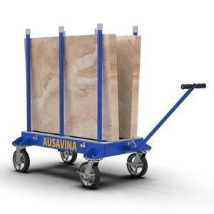 Utility design for storing and transporting slabs or glass sheets Ausavina Slab <b>Rack</b> Dolly - Product Image 4