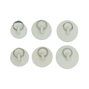 Bouchon d'évier moderne en caoutchouc flexible avec anneau de suspension et installation facile pour baignoire et salle de bain - Product Image 5