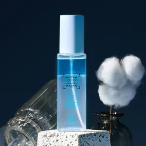 Brume sans thé de bonne qualité 100ml pour les cheveux et le corps au parfum de thé bleu mauve en coton - Product Image 1