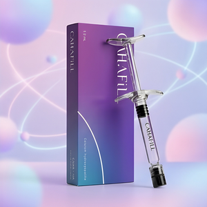 Sérum à l'acide hyaluronique CAHAFILL 1,2 ml, flacon liquide hydratant pour le visage, usage commercial, correction des rides, professionnel - Product Image 3