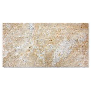 Marmo Naturale 12*24 Giallo Beige FS con Finitura Texturizzata, Design 3D Scanalato per Decorazione Murale, Pietra Naturale Premium - Product Image 4