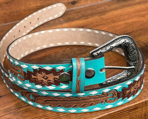 2025 nuevos cinturones de cuero hechos a mano de diseñador de lujo con hebilla occidental Vintage para hombres y mujeres Cinturón de piel de vaca genuino Ultra duradero - Product Image 3