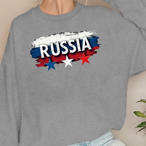 Sudaderas de mujer bandera RUSSIA - Product Image 2