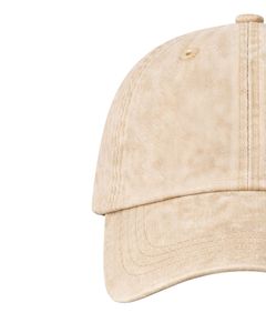 Casquette de baseball en coton beige délavé, unie, ajustable, unisexe, décontractée, respirante, confortable, qualité supérieure - Product Image 4