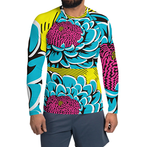 Servicios OEM ODM, Camiseta de Manga Larga Transpirable de Spandex y Poliéster, Ajustada, para Hombre, Protección UV, Talla Adulto, en Venta - Product Image 1