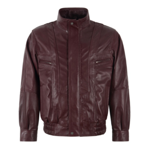 Chaqueta Bomber Personalizada 100% Cuero Napa Genuino para Hombre, Cierre de Cremallera YKK, Forro de Poliéster Encerado, Múltiples Bolsillos, Venta al Por Mayor - Product Image 6