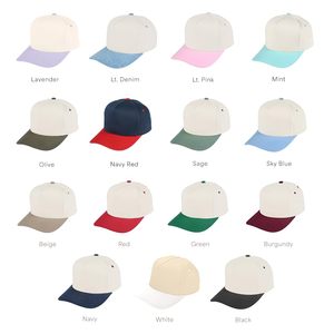 หมวกแก๊ปทรงทรัคเกอร์สองสี ยูนิเซ็กซ์ สีเบจ ผ้าแคนวาส คอร์ดูรอย แบบ Snapback รับผลิตตามสั่ง ขายส่ง - Product Image 5