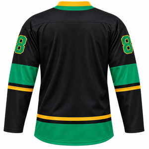Venta al por mayor de camisetas de hockey sobre hielo de alta calidad con logo personalizado para equipos de hockey sobre hielo para hombres al mejor precio OEM económico. - Product Image 3