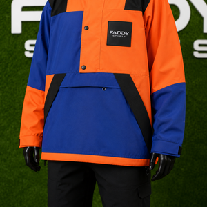 Veste de ski imperméable personnalisable avec logo, coupe-vent de snowboard robuste et respirant, vêtement d'extérieur d'hiver haute performance, vente en gros directe usine - Product Image 6