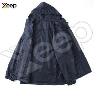 Veste coupe-vent d'hiver pour homme à capuche, nouvelle mode, très vendue, respirante, séchage rapide, polyester/nylon, personnalisable - Product Image 2