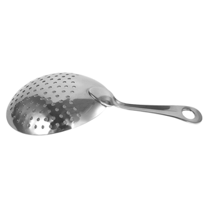 Colador Julep Clásico Ecológico de Acero Inoxidable Plateado, Utensilios de Bar con Acabado Espejo, Cuchara Filtradora - Product Image 3