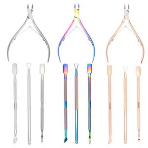 Juego de Herramientas Profesionales para Uñas de Acero Inoxidable, Cuchilla Afilada de 12.5mm con Punta Plana para el Cuidado de los Dedos y Logotipo Personalizado - Product Image 4