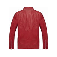 Veste en cuir pour homme, nouvelle collection, design tendance, veste en cuir PU, veste en cuir de vachette de qualité supérieure pour homme