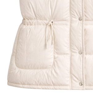Chaleco Acolchado Ligero para Mujer, Sin Mangas, Cuello Alto, Botones al Frente, Cálido, Informal, a la Moda - Product Image 5
