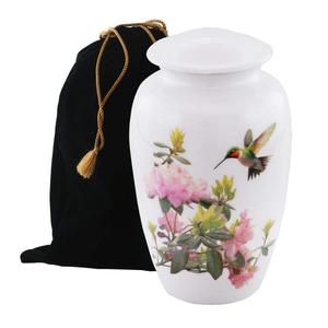 Urnes funéraires en aluminium de style antique américain, VASE pour cendres humaines, 10 pouces, capacité de 220 pouces cubes, souvenir - Product Image 6