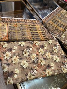 Colección de telas de boda Salwar Kameez de gasa de verano de diseñador pakistaní 2022 para ocasiones especiales - Product Image 5