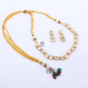 Veesha Moissanite Designer Choker Set-Fashion Jewelry - Product Image 4