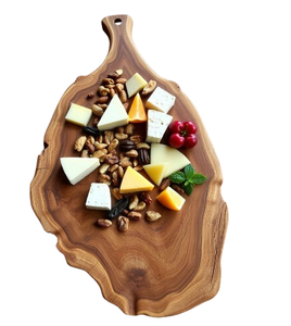 Rectangular <b>Shape</b> Tableware Butcher <b>Block</b> Original Mango Wooden Boards Dark Brown Color Attractive Custom Made Cheese Board - Product Image 3